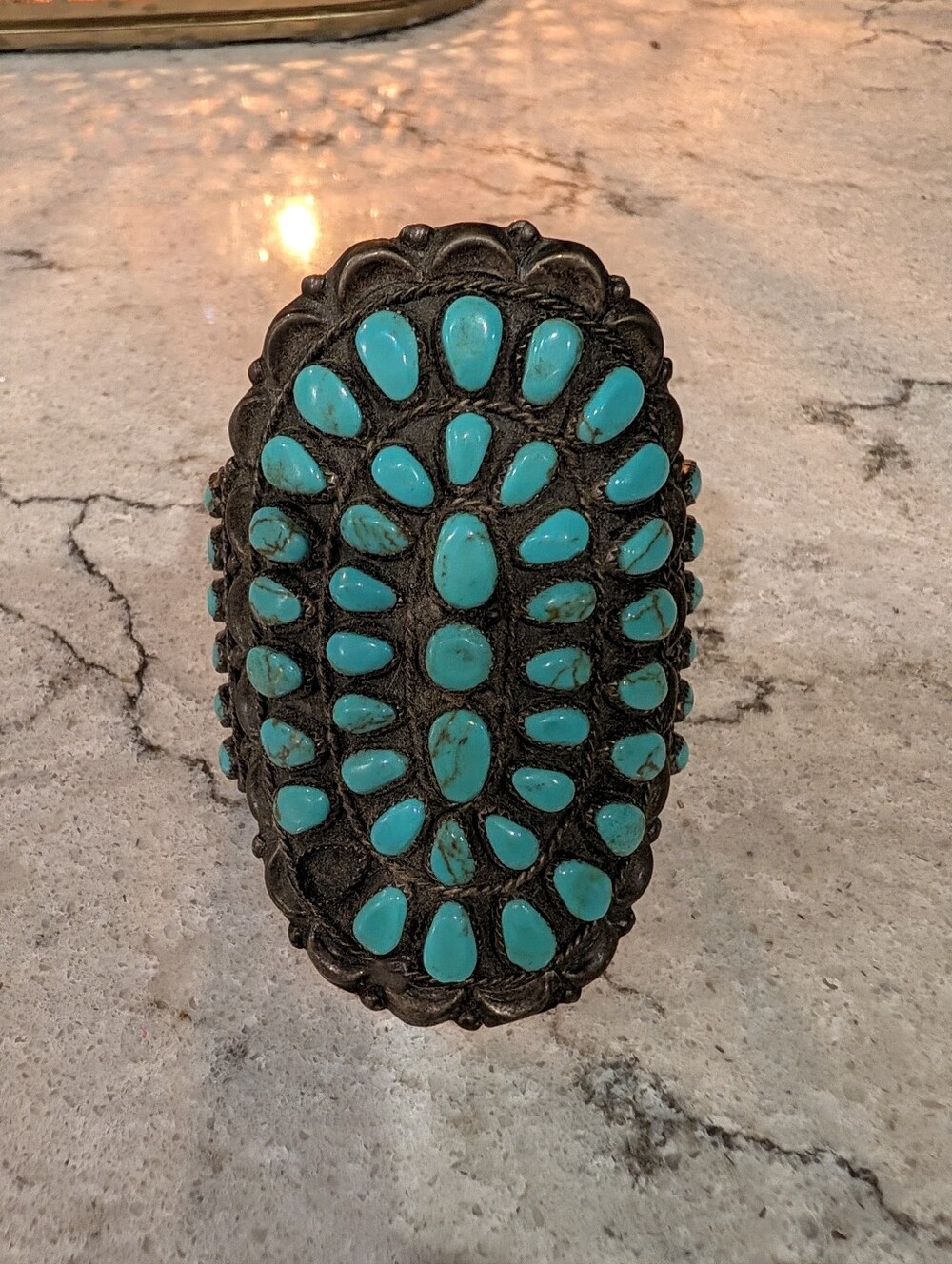 Turquoise (Not Sure Real Or Faux) Cuff Bracelet!